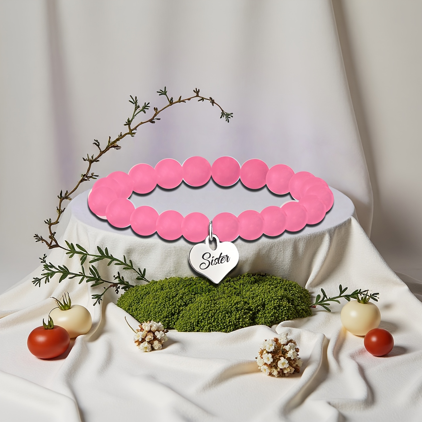 Delicate Heart Bracelet, Perfect Gift for Sister